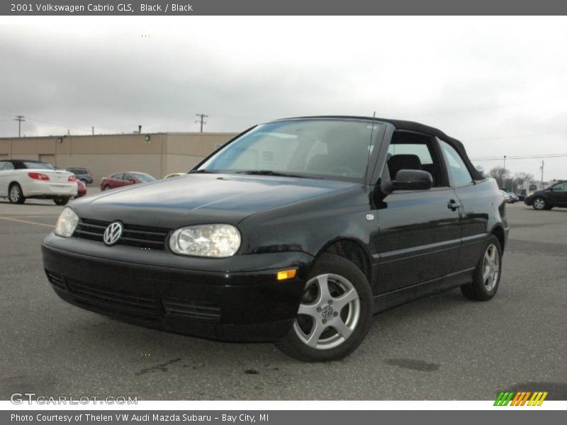 Black / Black 2001 Volkswagen Cabrio GLS