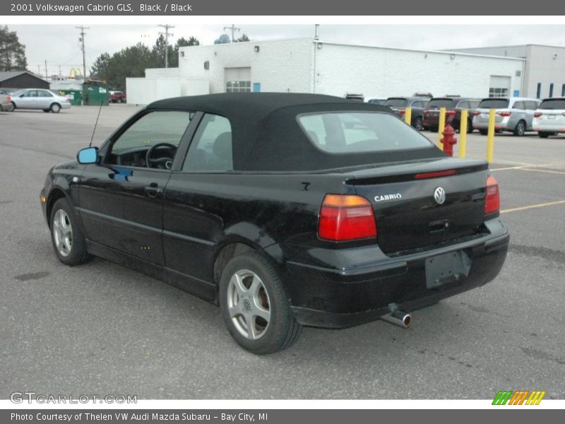 Black / Black 2001 Volkswagen Cabrio GLS