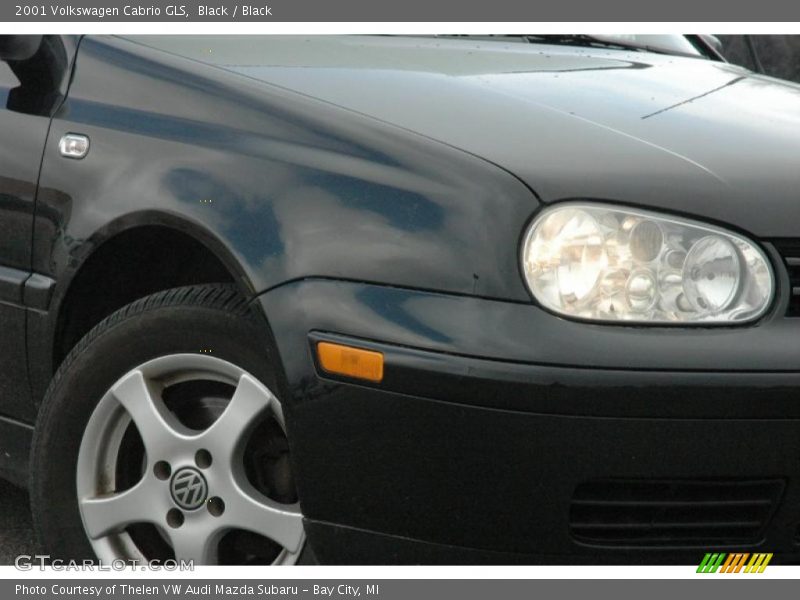 Black / Black 2001 Volkswagen Cabrio GLS
