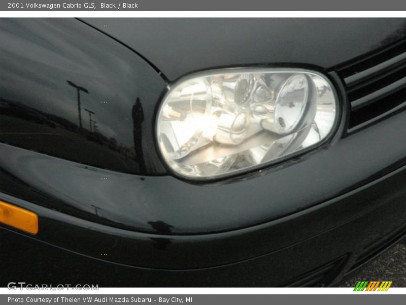 Black / Black 2001 Volkswagen Cabrio GLS