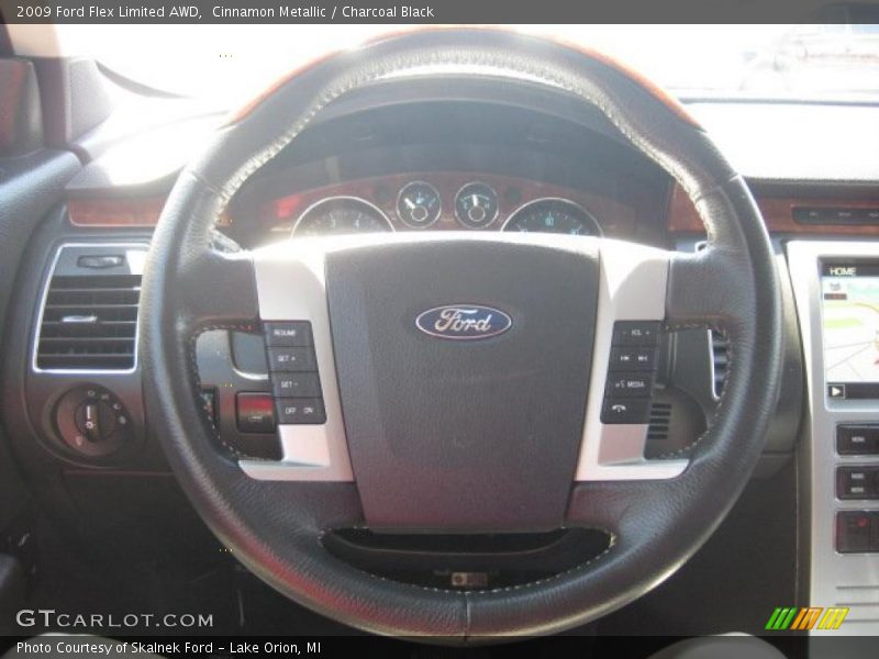 Cinnamon Metallic / Charcoal Black 2009 Ford Flex Limited AWD