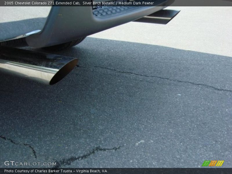 Silver Birch Metallic / Medium Dark Pewter 2005 Chevrolet Colorado Z71 Extended Cab
