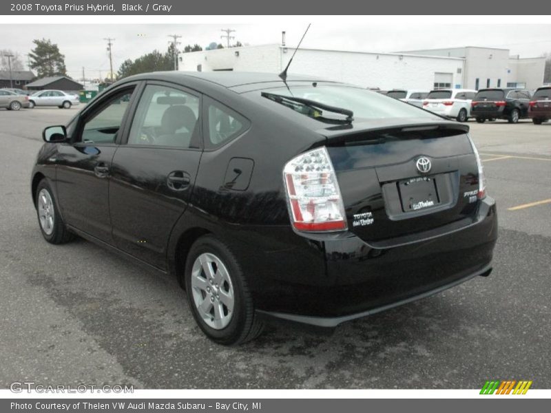 Black / Gray 2008 Toyota Prius Hybrid