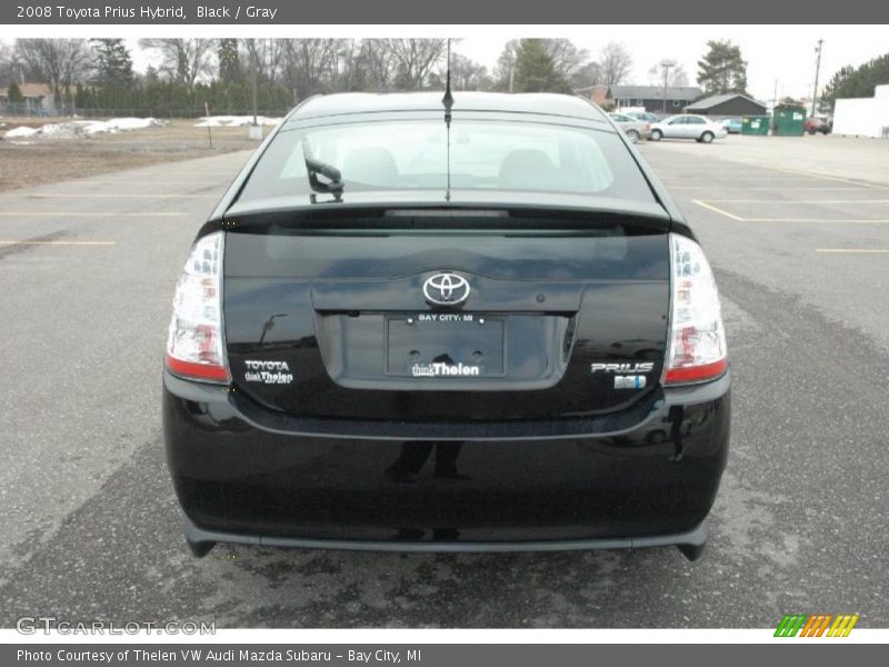 Black / Gray 2008 Toyota Prius Hybrid