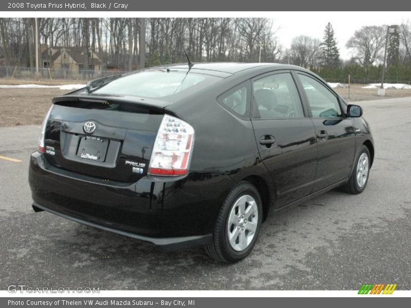 Black / Gray 2008 Toyota Prius Hybrid