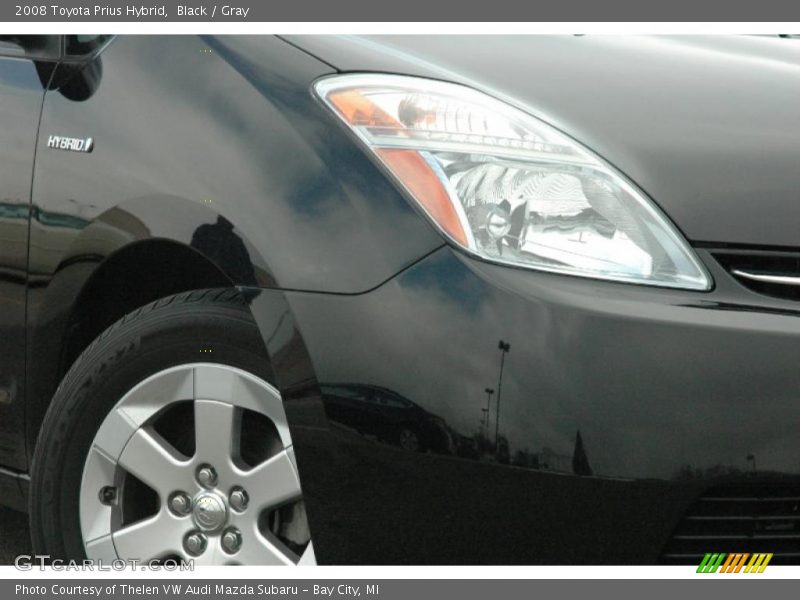 Black / Gray 2008 Toyota Prius Hybrid