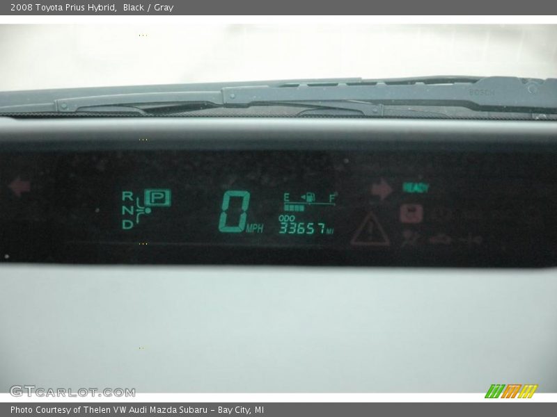 Black / Gray 2008 Toyota Prius Hybrid