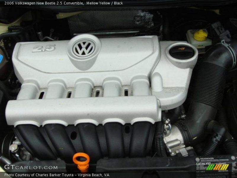  2006 New Beetle 2.5 Convertible Engine - 2.5L DOHC 20V Inline 5 Cylinder