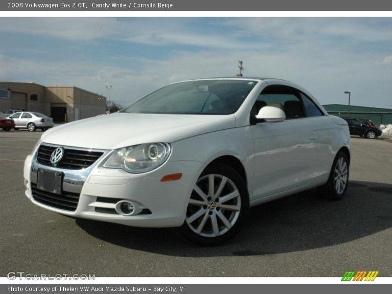 Candy White / Cornsilk Beige 2008 Volkswagen Eos 2.0T