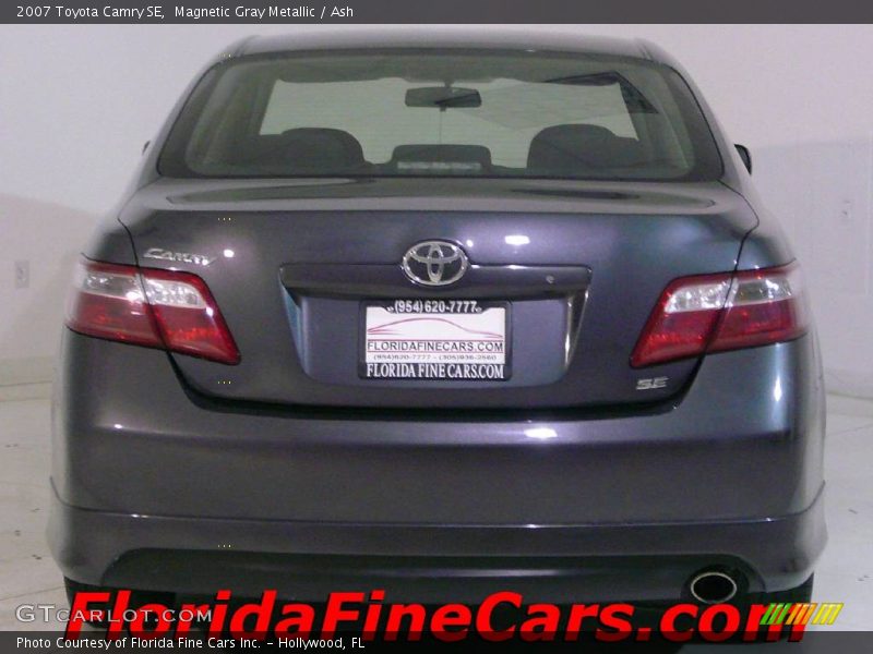 Magnetic Gray Metallic / Ash 2007 Toyota Camry SE
