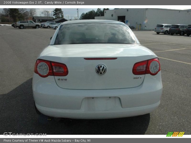 Candy White / Cornsilk Beige 2008 Volkswagen Eos 2.0T