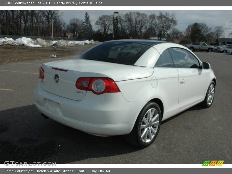 Candy White / Cornsilk Beige 2008 Volkswagen Eos 2.0T