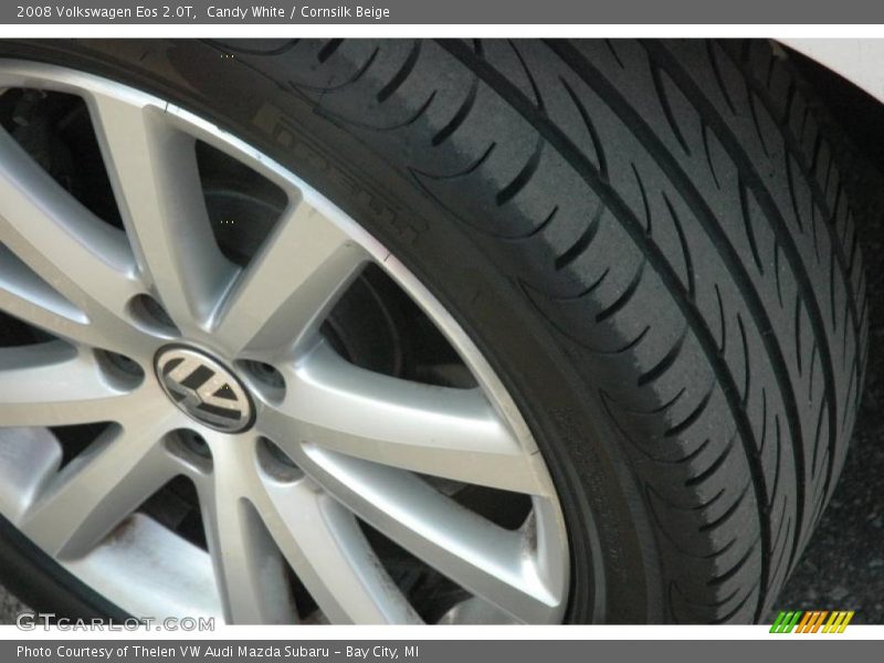Candy White / Cornsilk Beige 2008 Volkswagen Eos 2.0T