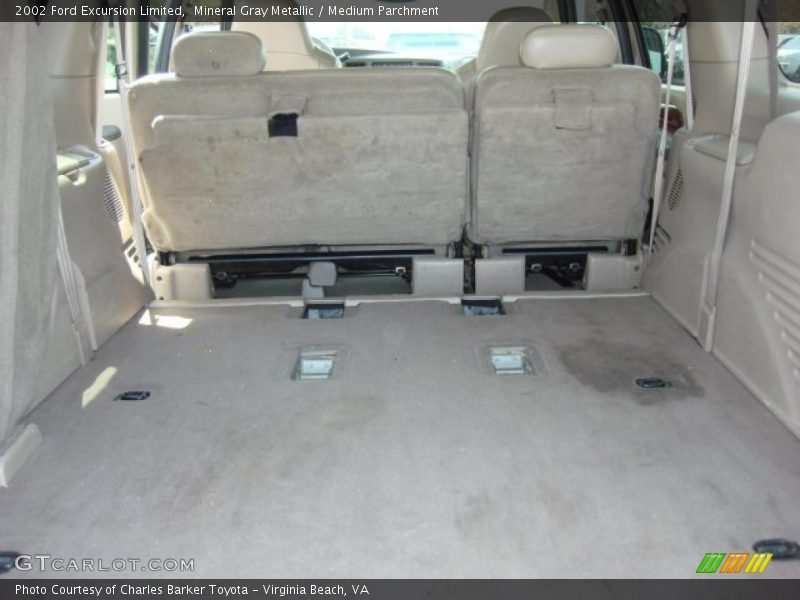 Mineral Gray Metallic / Medium Parchment 2002 Ford Excursion Limited