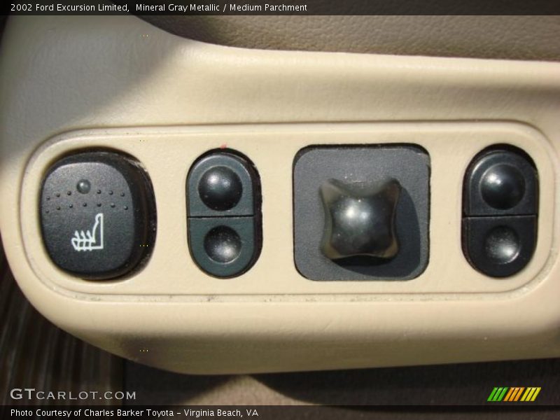 Mineral Gray Metallic / Medium Parchment 2002 Ford Excursion Limited