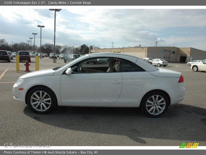 Candy White / Cornsilk Beige 2008 Volkswagen Eos 2.0T