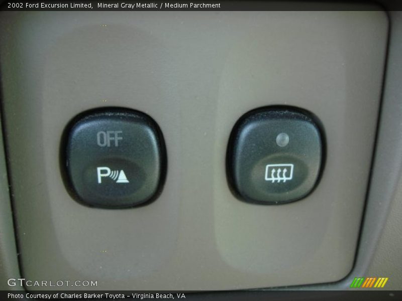 Mineral Gray Metallic / Medium Parchment 2002 Ford Excursion Limited