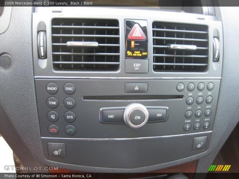 Black / Black 2008 Mercedes-Benz C 300 Luxury