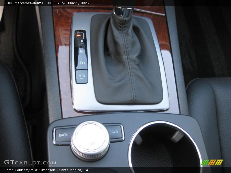 Black / Black 2008 Mercedes-Benz C 300 Luxury