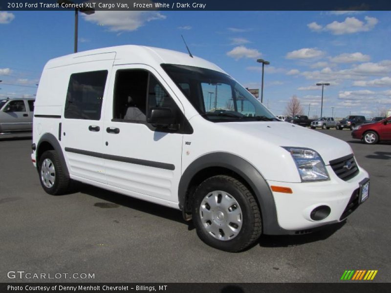 Front 3/4 View of 2010 Transit Connect XLT Cargo Van