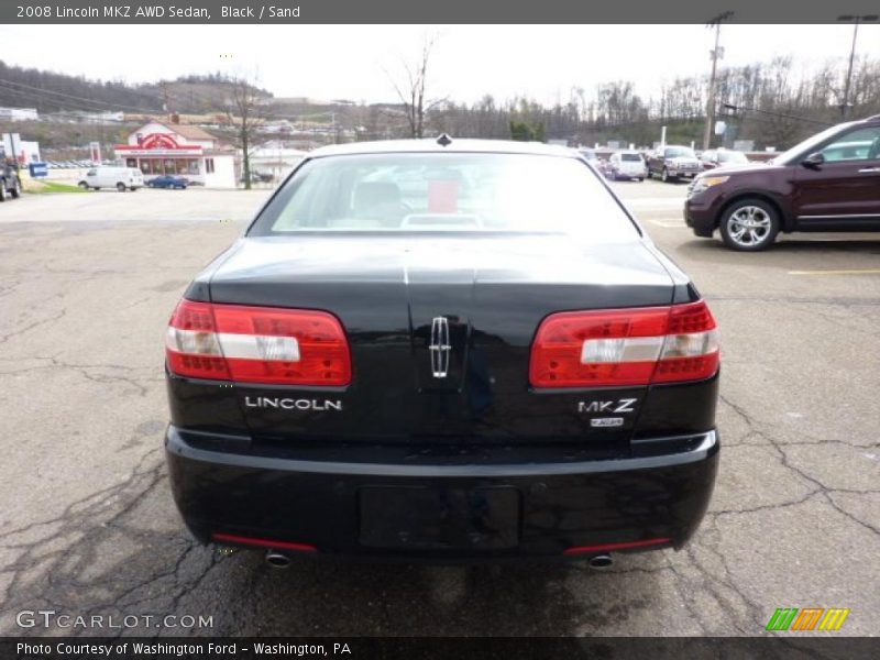 Black / Sand 2008 Lincoln MKZ AWD Sedan
