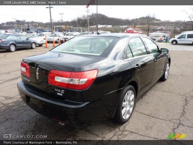 Black / Sand 2008 Lincoln MKZ AWD Sedan
