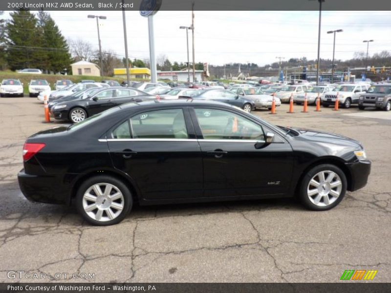 Black / Sand 2008 Lincoln MKZ AWD Sedan