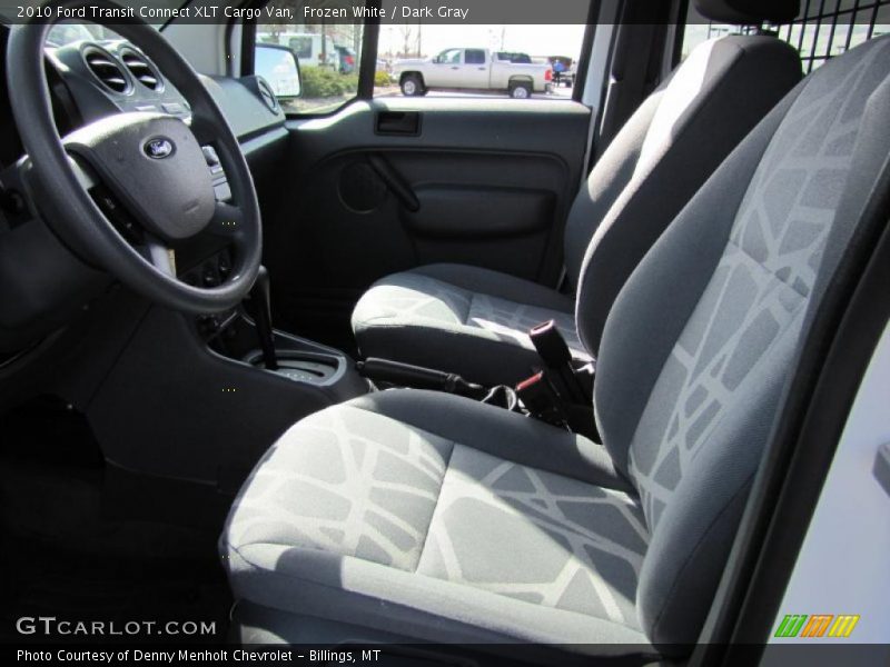 Frozen White / Dark Gray 2010 Ford Transit Connect XLT Cargo Van