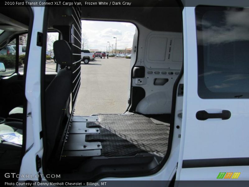 Frozen White / Dark Gray 2010 Ford Transit Connect XLT Cargo Van