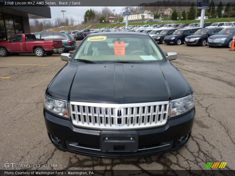 Black / Sand 2008 Lincoln MKZ AWD Sedan