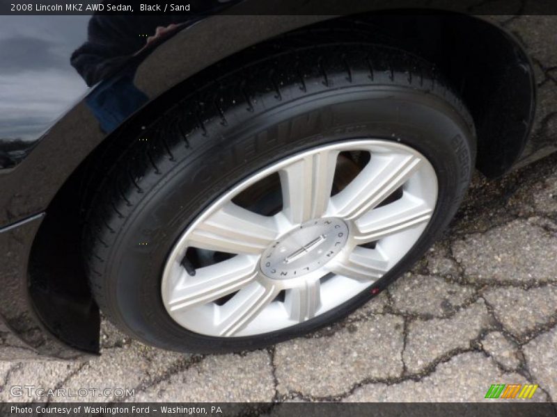 Black / Sand 2008 Lincoln MKZ AWD Sedan