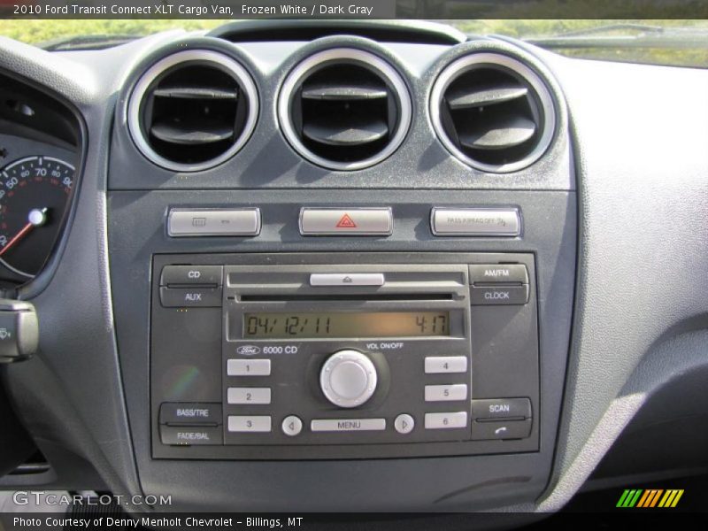 Controls of 2010 Transit Connect XLT Cargo Van