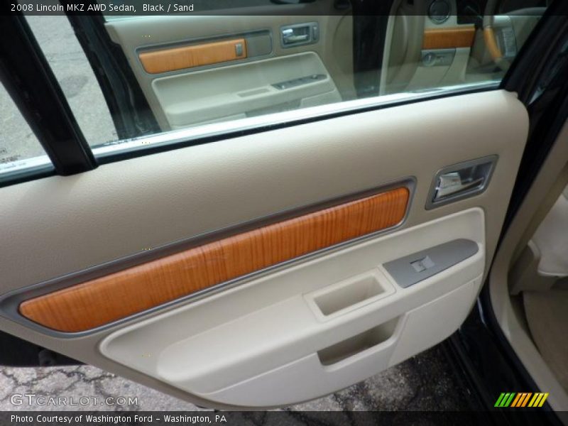 Black / Sand 2008 Lincoln MKZ AWD Sedan