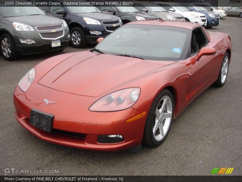 Front 3/4 View of 2005 Corvette Coupe