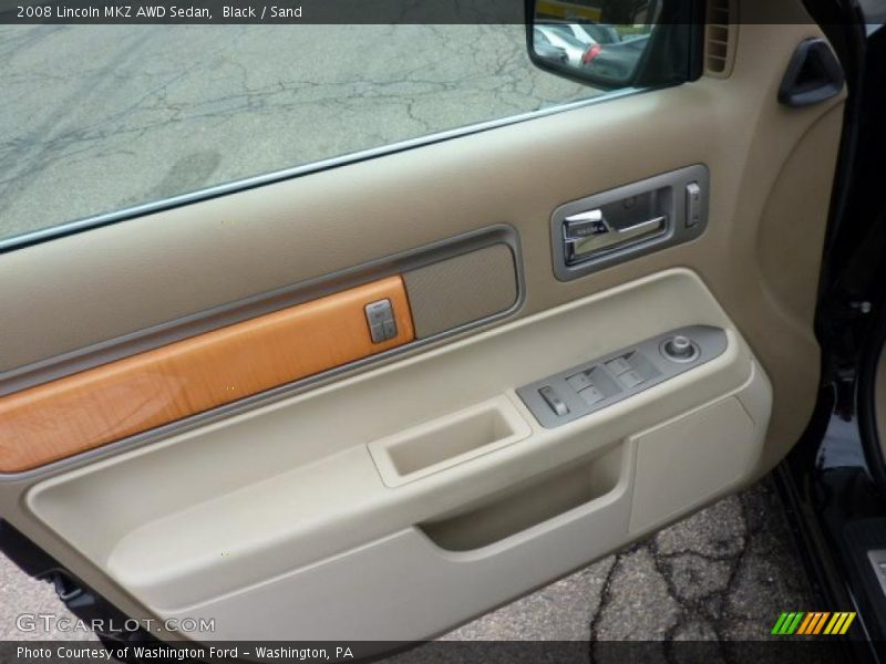 Black / Sand 2008 Lincoln MKZ AWD Sedan