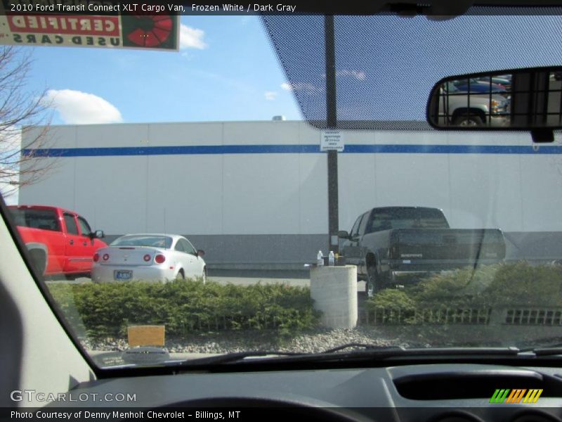 Frozen White / Dark Gray 2010 Ford Transit Connect XLT Cargo Van