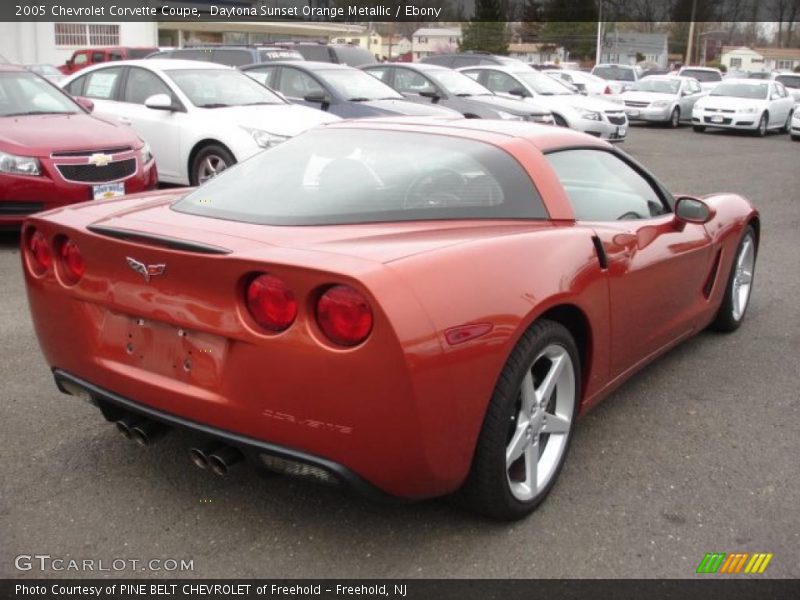  2005 Corvette Coupe Daytona Sunset Orange Metallic