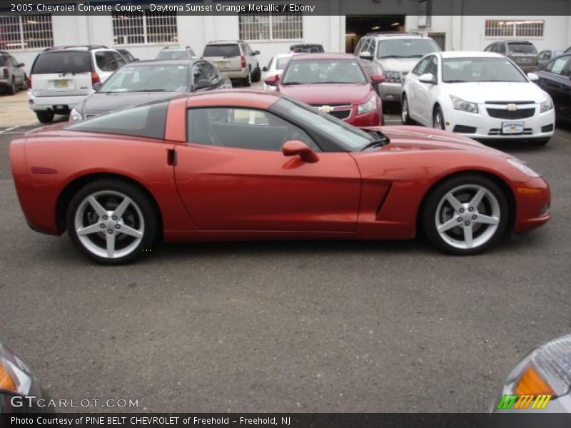  2005 Corvette Coupe Daytona Sunset Orange Metallic