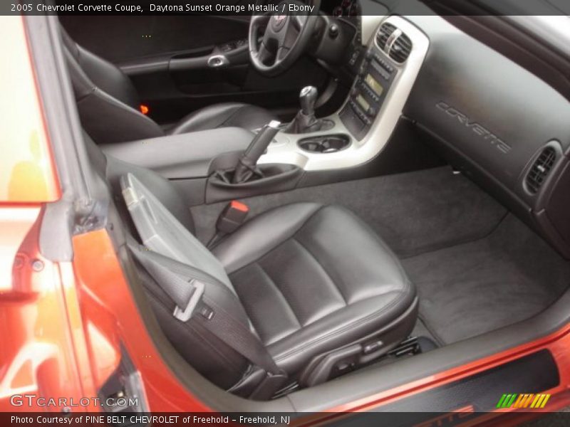  2005 Corvette Coupe Ebony Interior