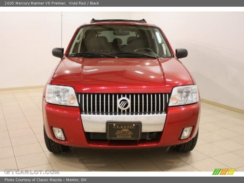 Vivid Red / Black 2005 Mercury Mariner V6 Premier