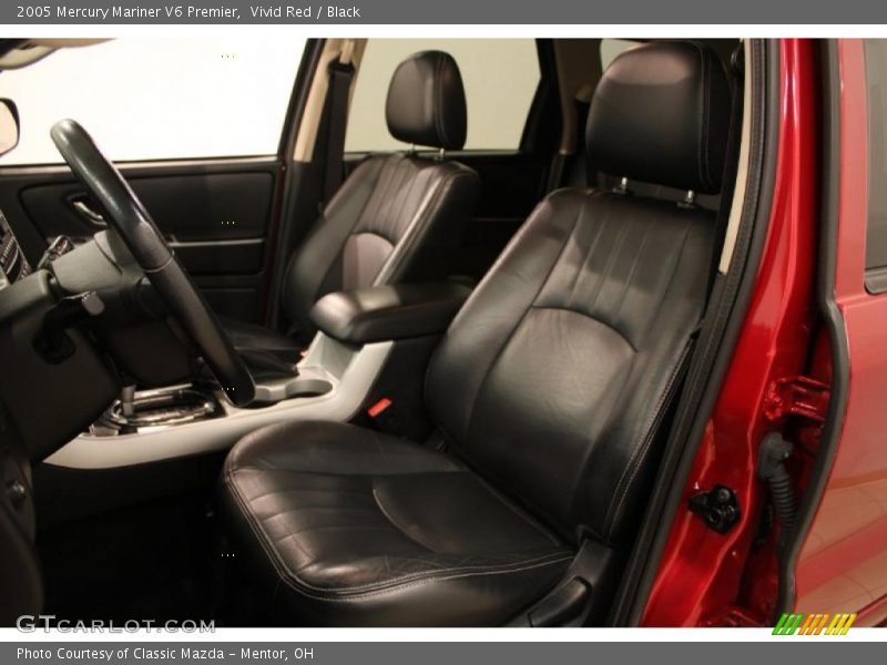 Vivid Red / Black 2005 Mercury Mariner V6 Premier