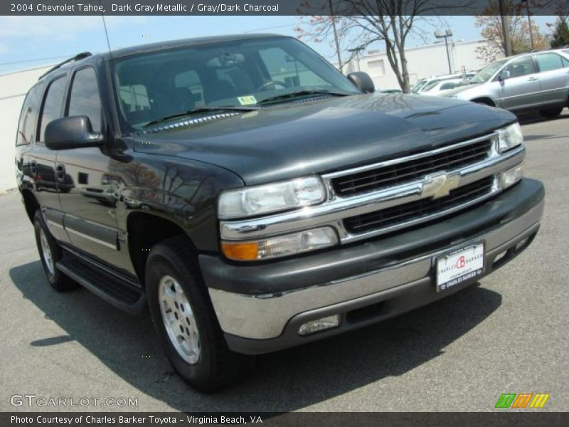 Dark Gray Metallic / Gray/Dark Charcoal 2004 Chevrolet Tahoe