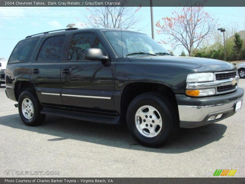 Dark Gray Metallic / Gray/Dark Charcoal 2004 Chevrolet Tahoe