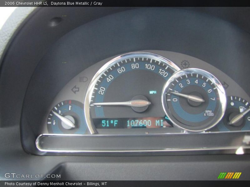 Daytona Blue Metallic / Gray 2006 Chevrolet HHR LS