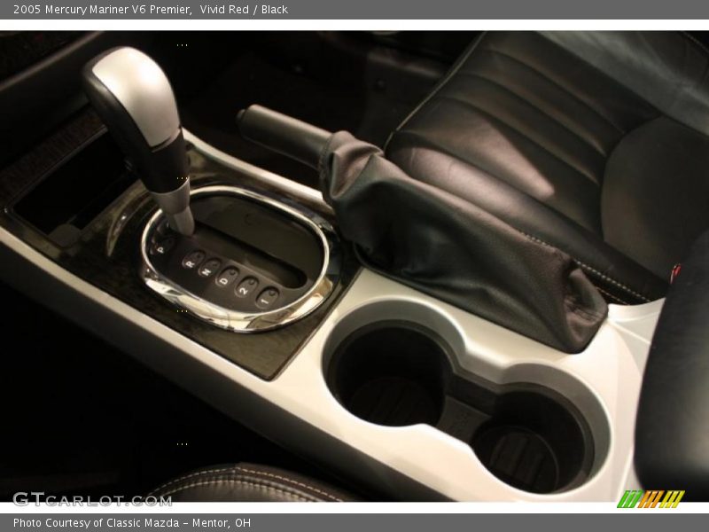 Vivid Red / Black 2005 Mercury Mariner V6 Premier