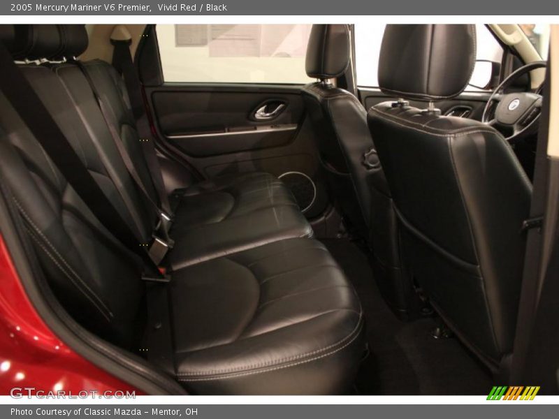Vivid Red / Black 2005 Mercury Mariner V6 Premier