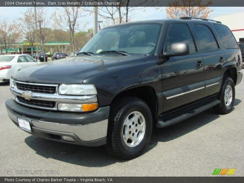 Dark Gray Metallic / Gray/Dark Charcoal 2004 Chevrolet Tahoe