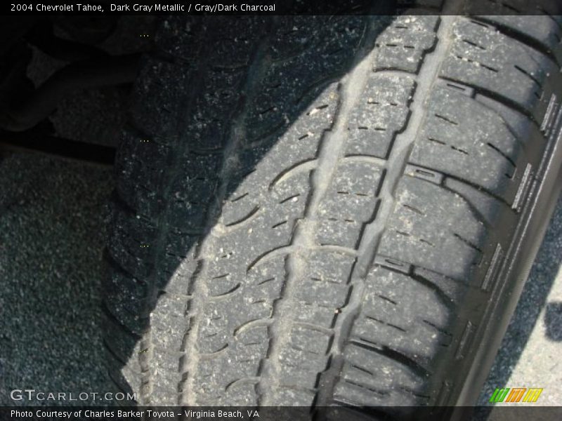 Dark Gray Metallic / Gray/Dark Charcoal 2004 Chevrolet Tahoe