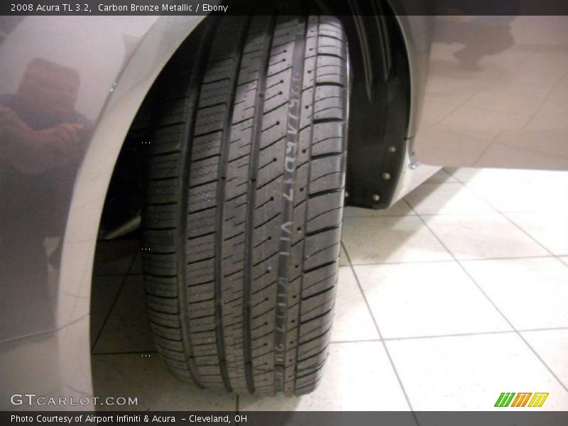 Carbon Bronze Metallic / Ebony 2008 Acura TL 3.2