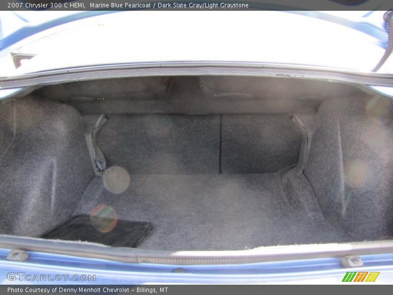 Marine Blue Pearlcoat / Dark Slate Gray/Light Graystone 2007 Chrysler 300 C HEMI